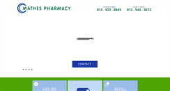 Desktop Screenshot of mathespharmacy.com